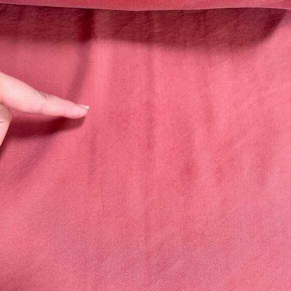 Eileen Fisher Shift Dress Womens Medium Rose Pink Tencel Sleeveless Midi Light - Picture 11 of 14